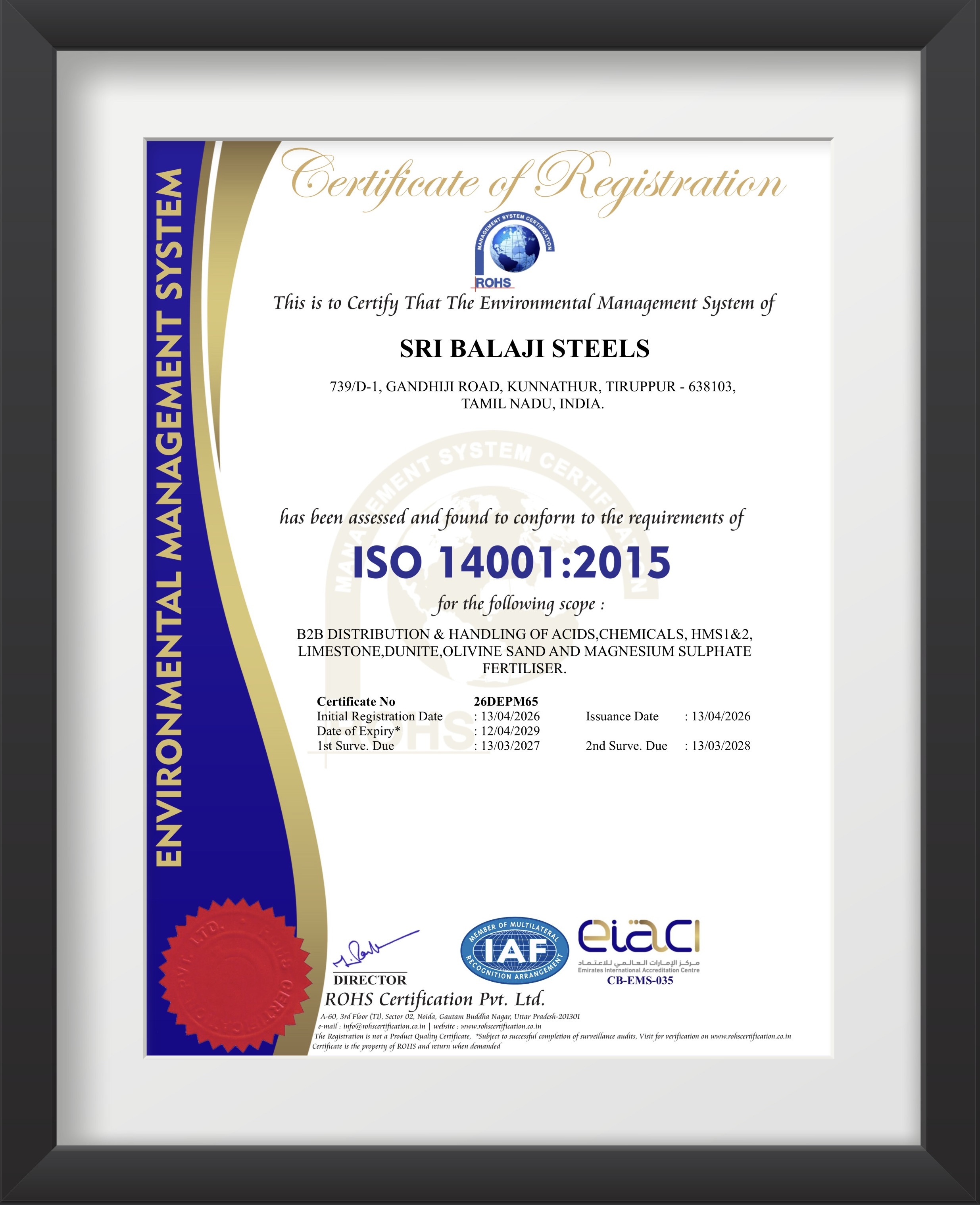 ISO 14001:2015
